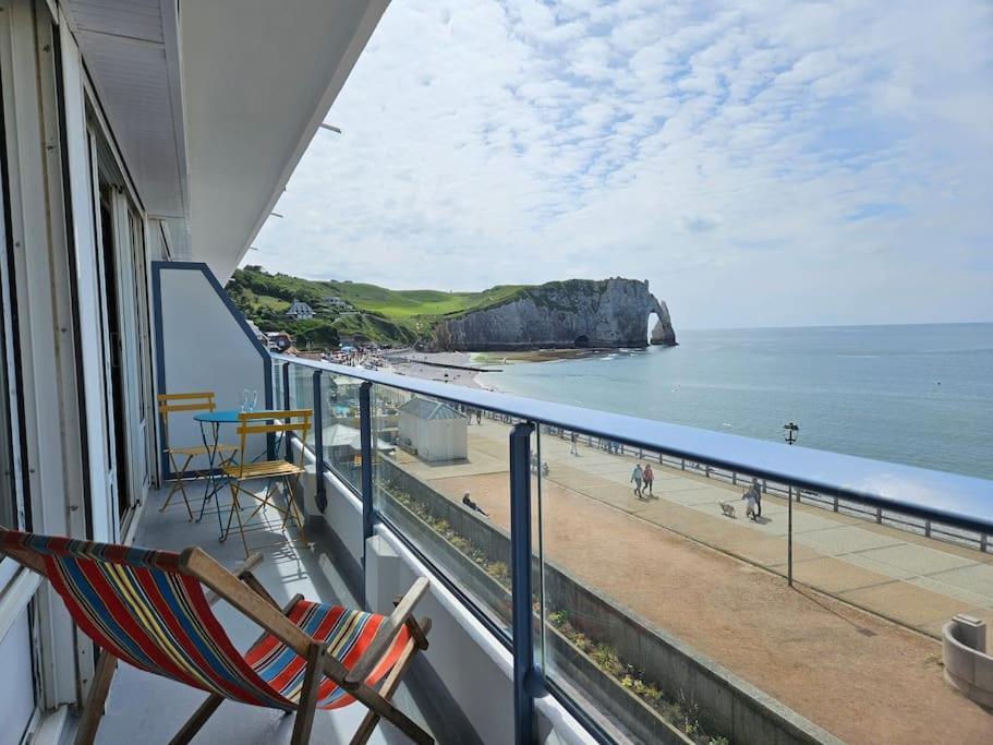 L'Ideal, Appartement Vue Mer Étretat Exterior foto